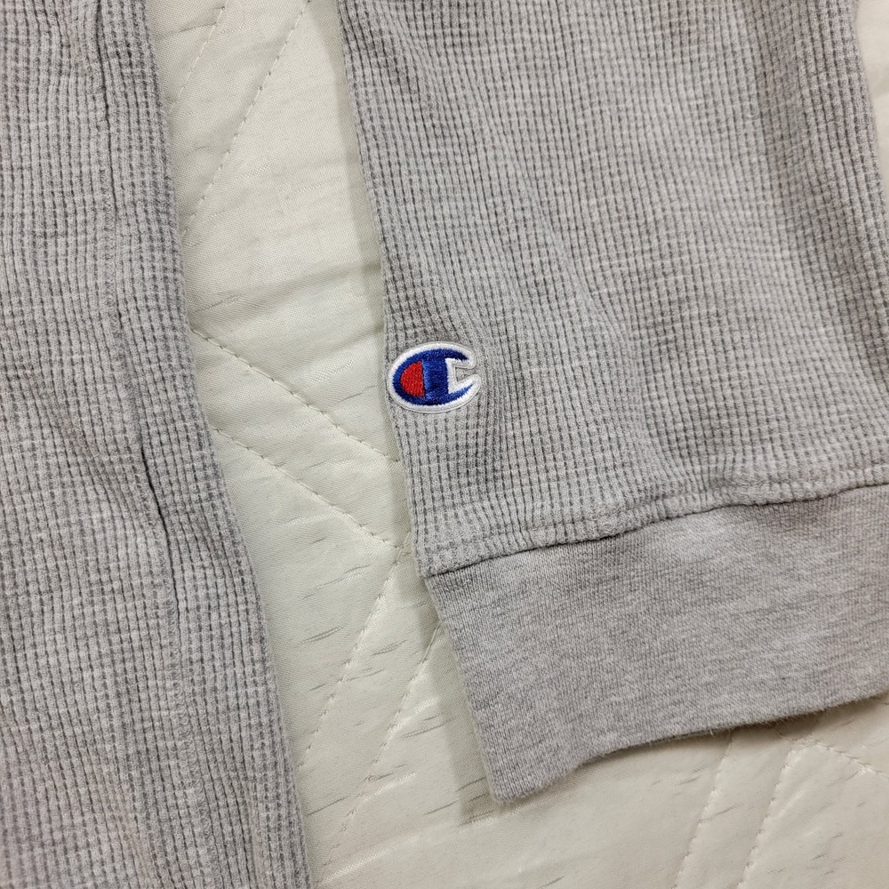 Champion long sleeve gray thermal shirt size 4XL - Picture 4 of 5